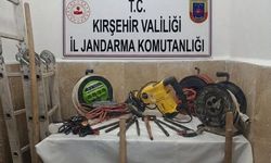 Kırşehir'de izinsiz kazı yapan 5 kişi suçüstü yakalandı