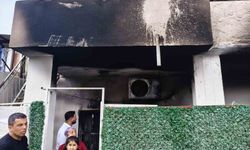 Klima patlaması evde yangın çıkardı