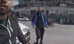 Korna çaldı, saldırıya uğradı: Trafik magandaları görüntülendi