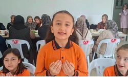 Küçük Birsen'in yemek duası kalpleri ısıttı