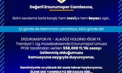 Küçükoğlu, '558 bin TL'lik cezayı biz üstleniyoruz'