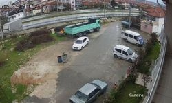 Kula'da yağışlar trafik kazasına yol açtı