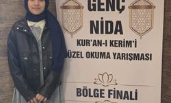 Kur'an-ı Kerim Güzel Okuma Yarışmasında Bölge Şampiyonu Oldu