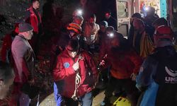 Küre'de uçurumdan düşen genç için kurtarma çalışmaları başlatıldı