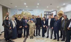 Mardin'de gaziler ve şehit aileleri bir araya geldi