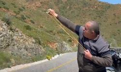 Marmaris'te sapanla tohum topu fırlatıldı