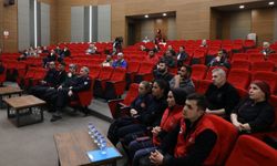 Melikgazi Belediyesi personeline yangın eğitimi verildi