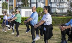 Mersin sahilinde sabah sporuna katılım artıyor