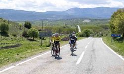 Mersin'de 120 sporcu 126 kilometrelik etapta yarıştı