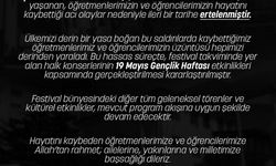 Mesir Festivali konserleri ileri bir tarihe alındı