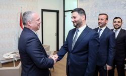 Mevlüt Öztekin, Laszlo Keller ile işbirliği görüşmesi yaptı