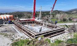 Modern tarımsal sulama havuzu hizmete girdi