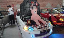 Modifiye araç tutkunları Pınarhisar'da bir araya geldi