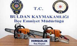 Motorlu testereleri çalan hırsızlar, polisin takibinden kurtulamadı
