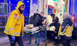 Motosiklet ve otomobil çarpıştı: 1 kişi yaralandı