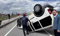 Muş'ta hafif ticari kamyonet devrildi: 1 yaralı