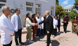 Nacar, Karataş'taki sağlık projelerini değerlendirdi