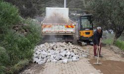 Nazilli'de Bayındır ve Dallıca'da yol çalışmaları başladı