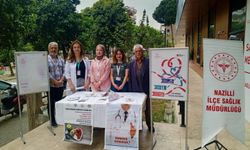 Nazilli'de kalp sağlığına yönelik bilgilendirme yapıldı
