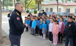 Nazilli'de öğrencilere yangın eğitimi verildi