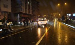 Nevşehir'de kontrolden çıkan minibüs refüje çarptı: 1 yaralı