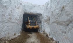 Nisan ayında 6 metreyi bulan karla mücadele devam ediyor