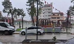 Nisan ayında Eskişehir'de kar sürprizi