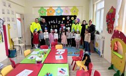 Öğrencilerle Polis Haftası coşkusu