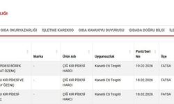 Ordu'da Kır Pidesinde Kanatlı Et Skandalı