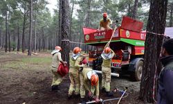 Ormancılar Antalya'da zorlu parkurlarda yarıştı