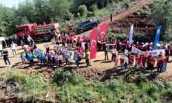 Ortaca'da 'Yeşil Vatan' projesiyle fidan dikimi