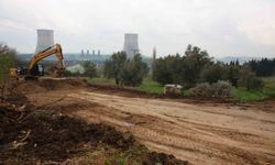 Osmangazi Belediyesi Karabalçık'ta 455 metrelik yeni yol inşa ediyor