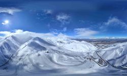 Palandöken, Nisan'da kar manzarasıyla büyülüyor
