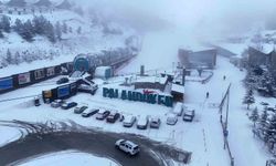 Palandöken'de kar kalınlığı 210 santimetreye yükseldi