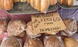 Pazarda ruhsatsız ekmek satan esnafa ceza kesildi