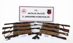 Ruhsatsız silahlara Jandarma'dan operasyon