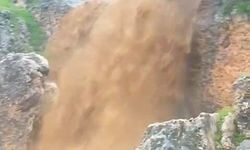 Sağanak yağış doğayı canlandırdı, şelaleler coştu
