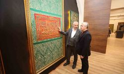 Şahinbey'de Mukaddes Emanetler Sergisi Ziyaretçilerini Bekliyor