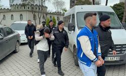 Samsun'da uyuşturucu operasyonunda 5 şüpheli adliyeye çıkarıldı