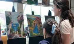 Şehitkamilli kadınların eserleri sanatseverlerle buluştu