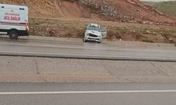 Siirt'te kaza: Araç takla attı, 2 yaralı