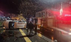 Siirt'te otomobil takla attı: 3 yaralı