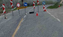 Sincik-Kahta Karayolu Göçük Nedeniyle Ulaşıma Kapatıldı