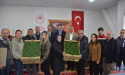 Sinop'ta 135 bin sebze fidesi üreticilere verildi