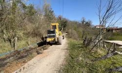Sinop'ta kırsal yollar için bakım çalışmaları sürüyor