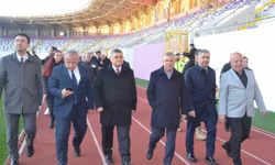 Sinop'ta milli maç ve stadyum açılışı heyecanı