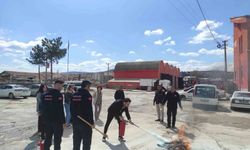 Sungurlu Belediyesi İtfaiye Müdürlüğü'nden Personellere Yangın Eğitimi