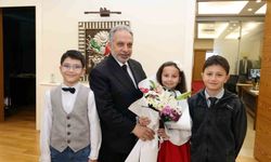 Talas'ta küçük başkan büyük mesajlar sundu