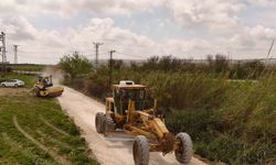 Tarsus'ta yağış sonrası yol onarımları yapıldı