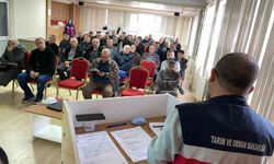 Tavşanlı'da çiftçilere bitki koruma semineri